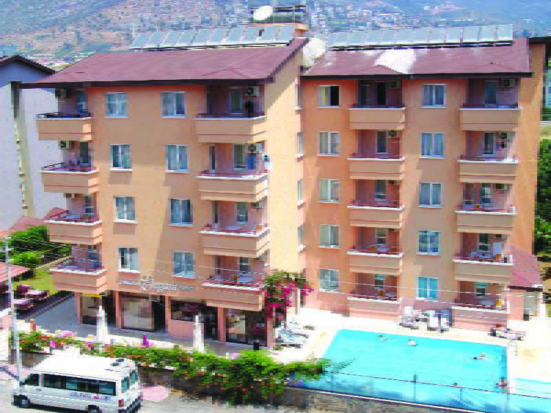 Damlatas Elegant Apart Hotel Alanya Exteriör bild